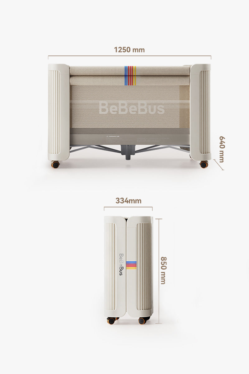 BeBeBus築夢家嬰兒床大床多功能可折疊可移動