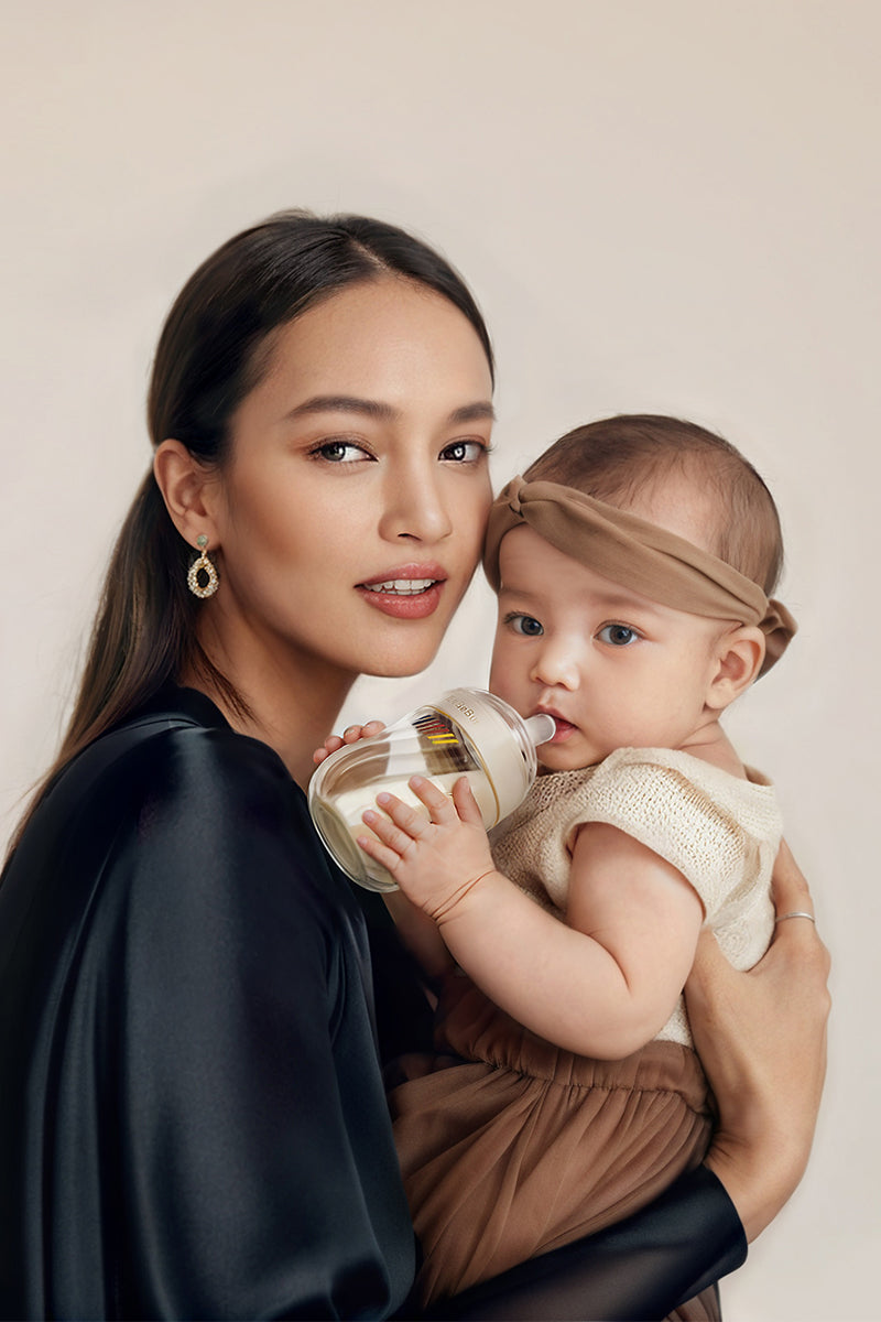 BeBeBus新生儿奶瓶ppsu婴儿歪头防胀气0-3-6个月以上