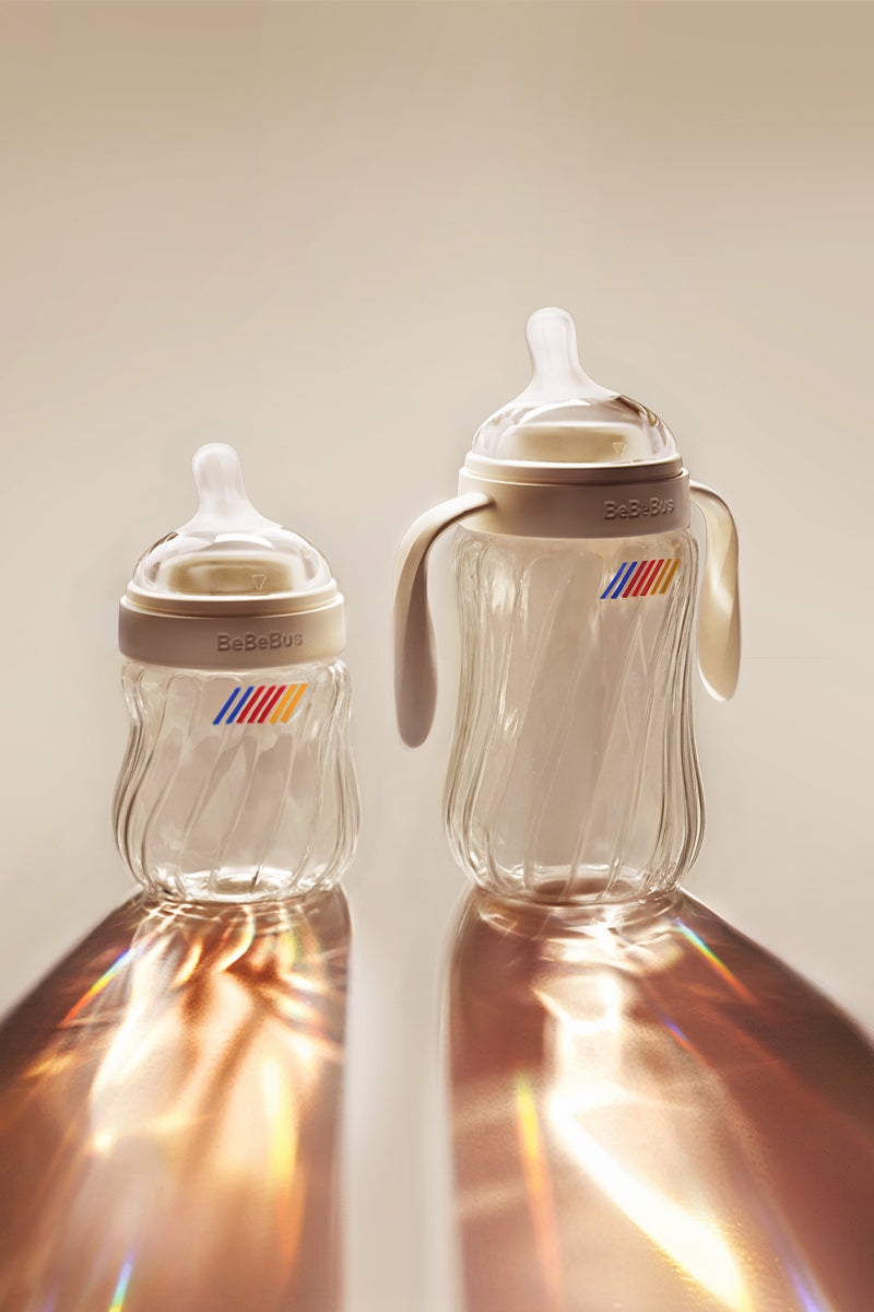 BeBeBus新生儿奶瓶ppsu婴儿歪头防胀气0-3-6个月以上