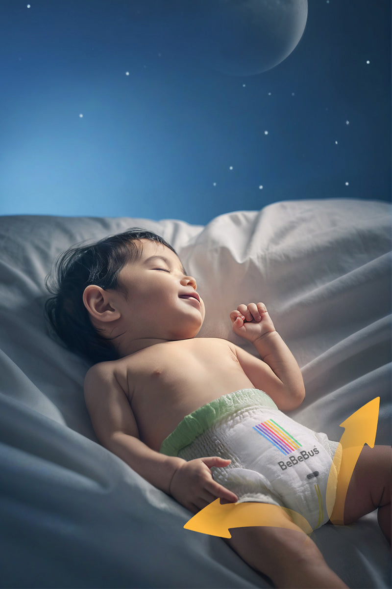 BeBeBus Shea Series Diapers NB/S Size Ultra-Thin Breathable