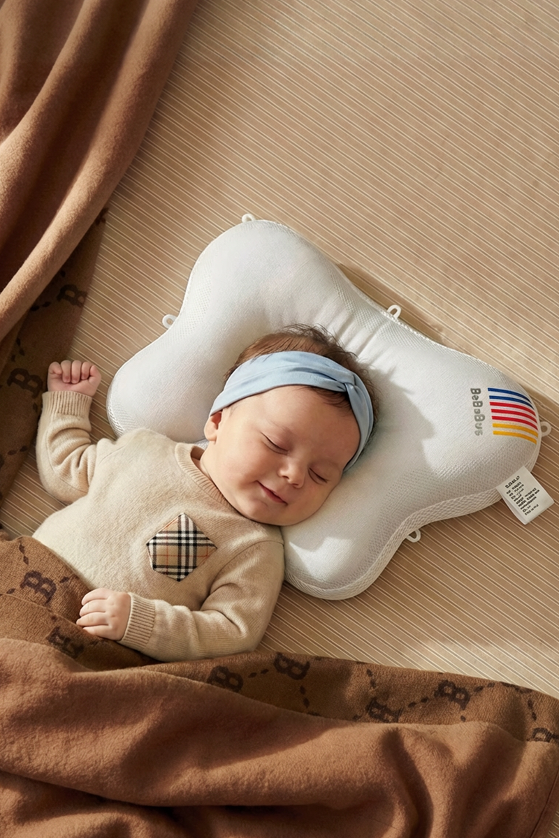 蝴蝶+嬰兒造型枕頭