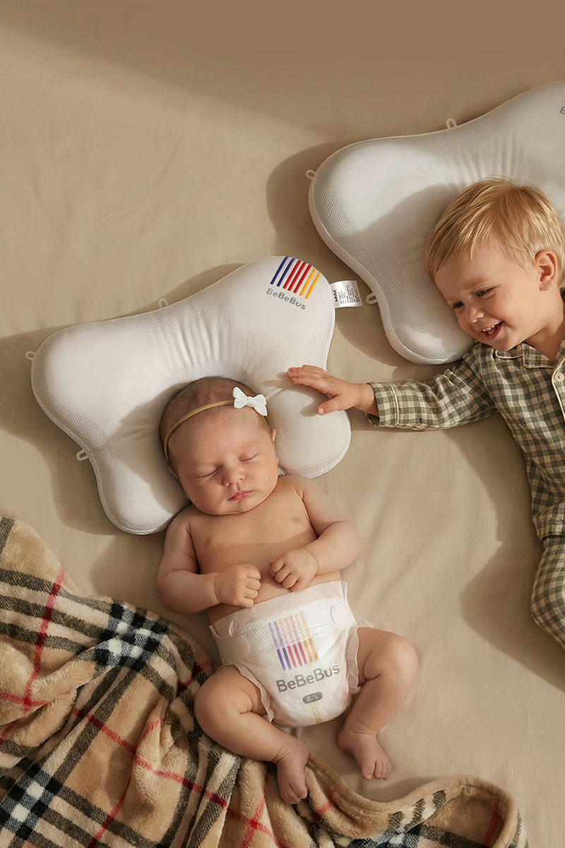 蝴蝶+嬰兒造型枕頭