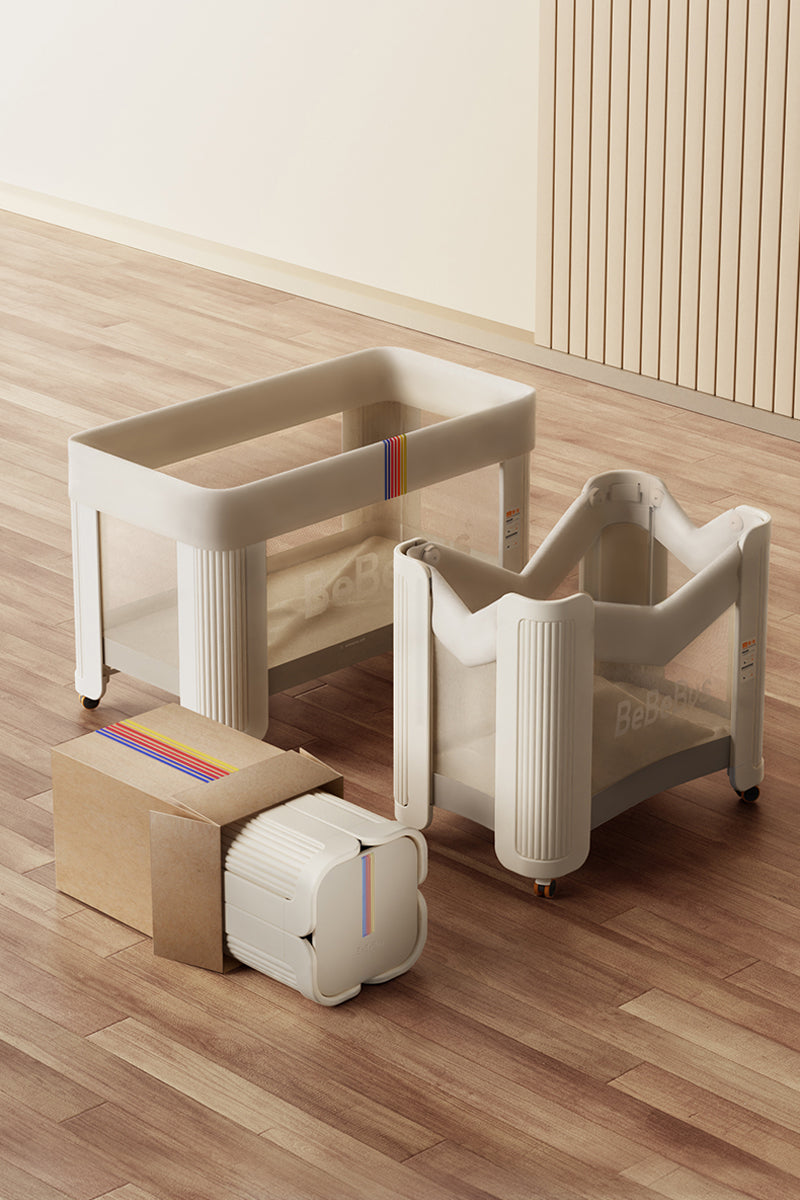 Wish+Pro 3 in 1 Portable Crib for Newborns to Toddlers