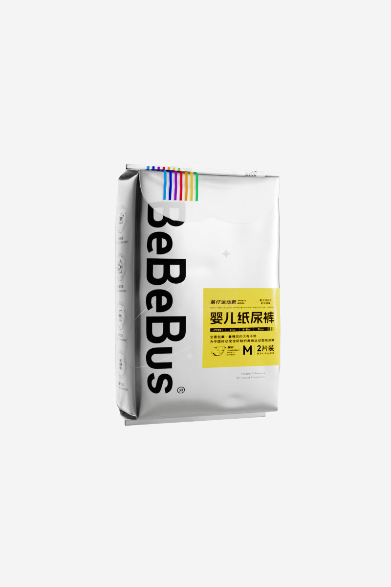 BeBeBus Flex+ Infant Diapers Ultra-thin Breathable