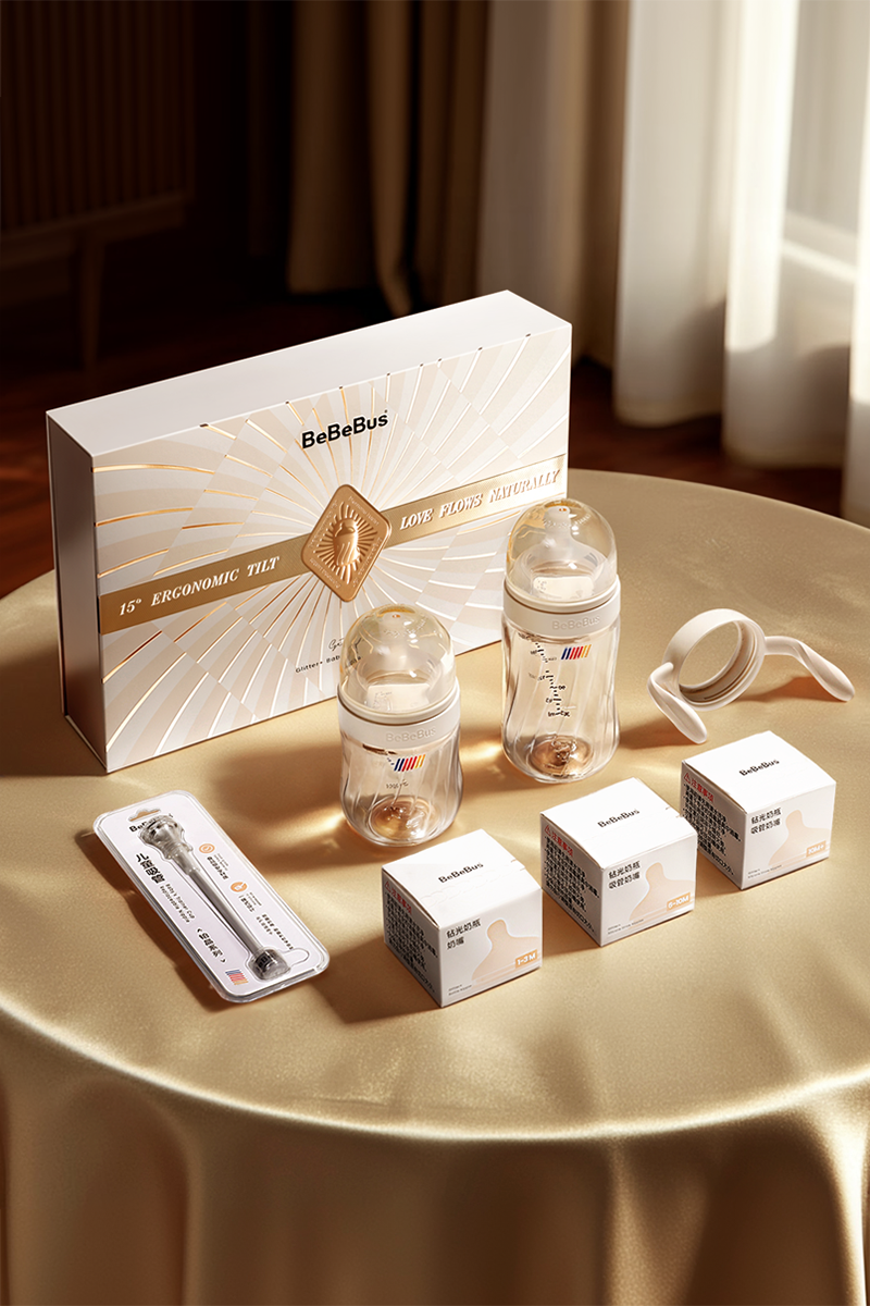 Crystal+ Baby Bottle Gift Set